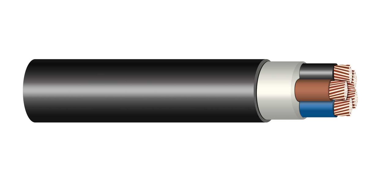 Kabel CYKY-J 3x70+50 měděný silový instalační 1m NKT