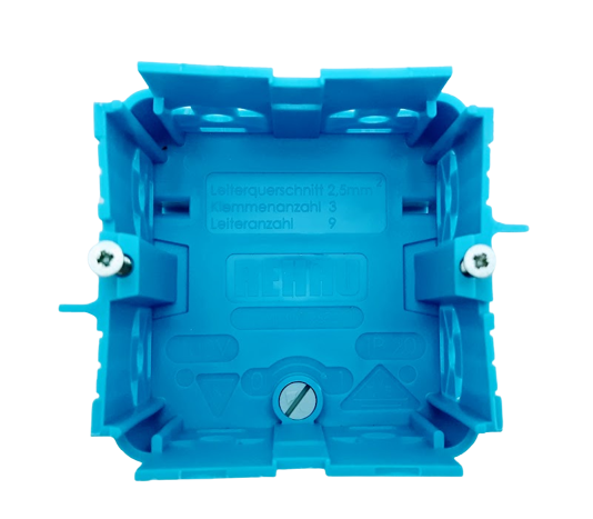 Krabice elektro parapetní REHAU přístrojová jednoduchá 70x70x45mm PKS 268 581